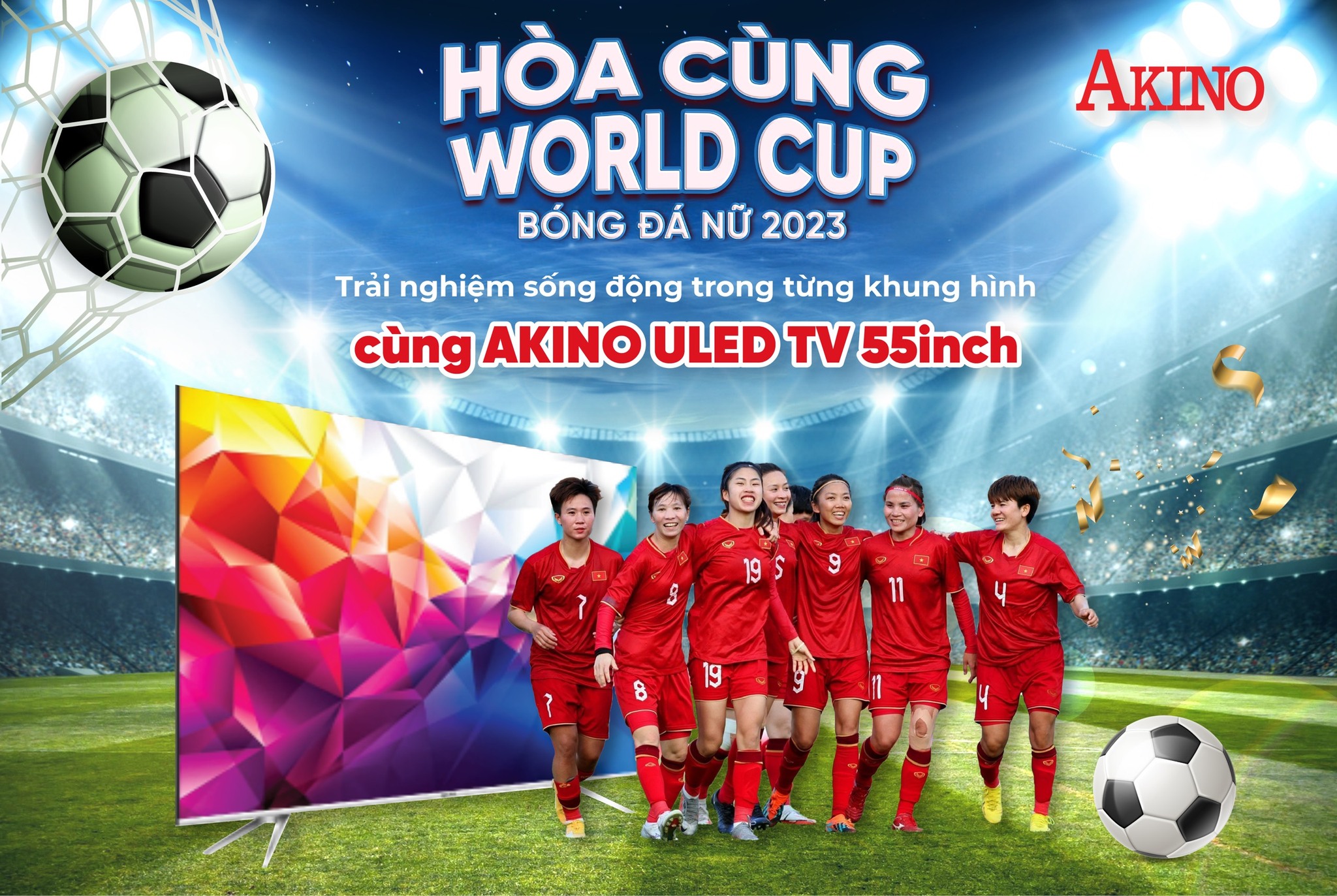 HÒA CÙNG WORLD CUP BÓNG ĐÁ NỮ 2023